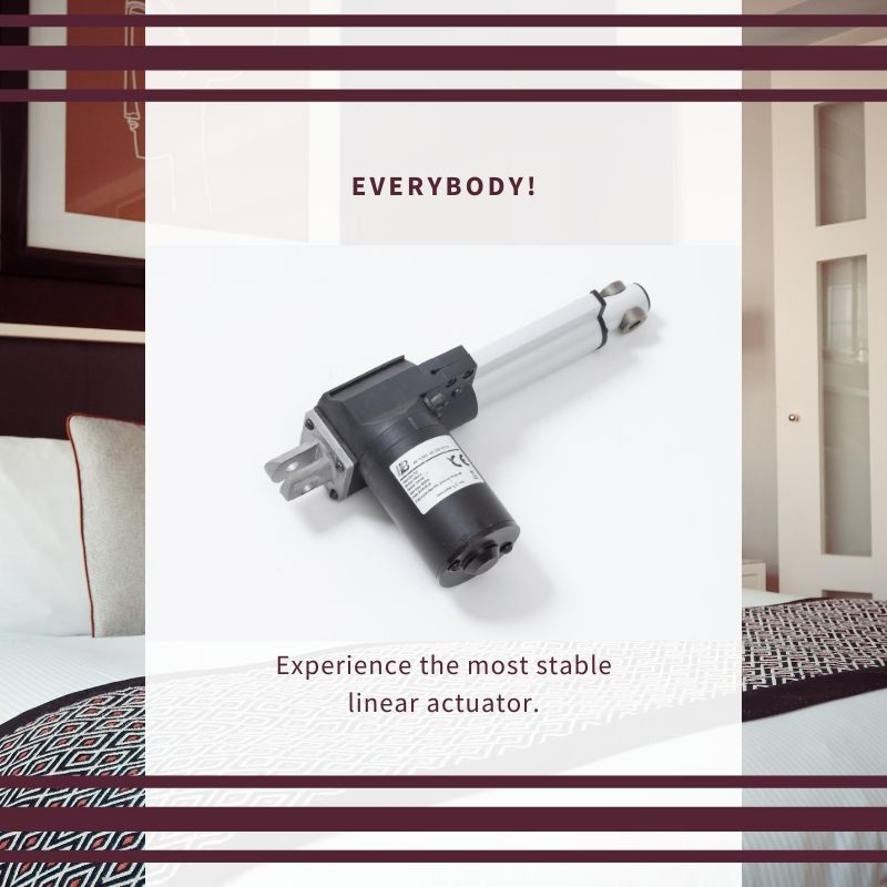 Линейный актуатор 24V DC 300мм, 6000Н (HB-DJ801)