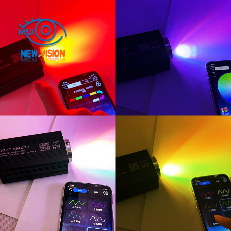 Комплект RGBW подсветки «Звездное небо» для потолка автомобиля