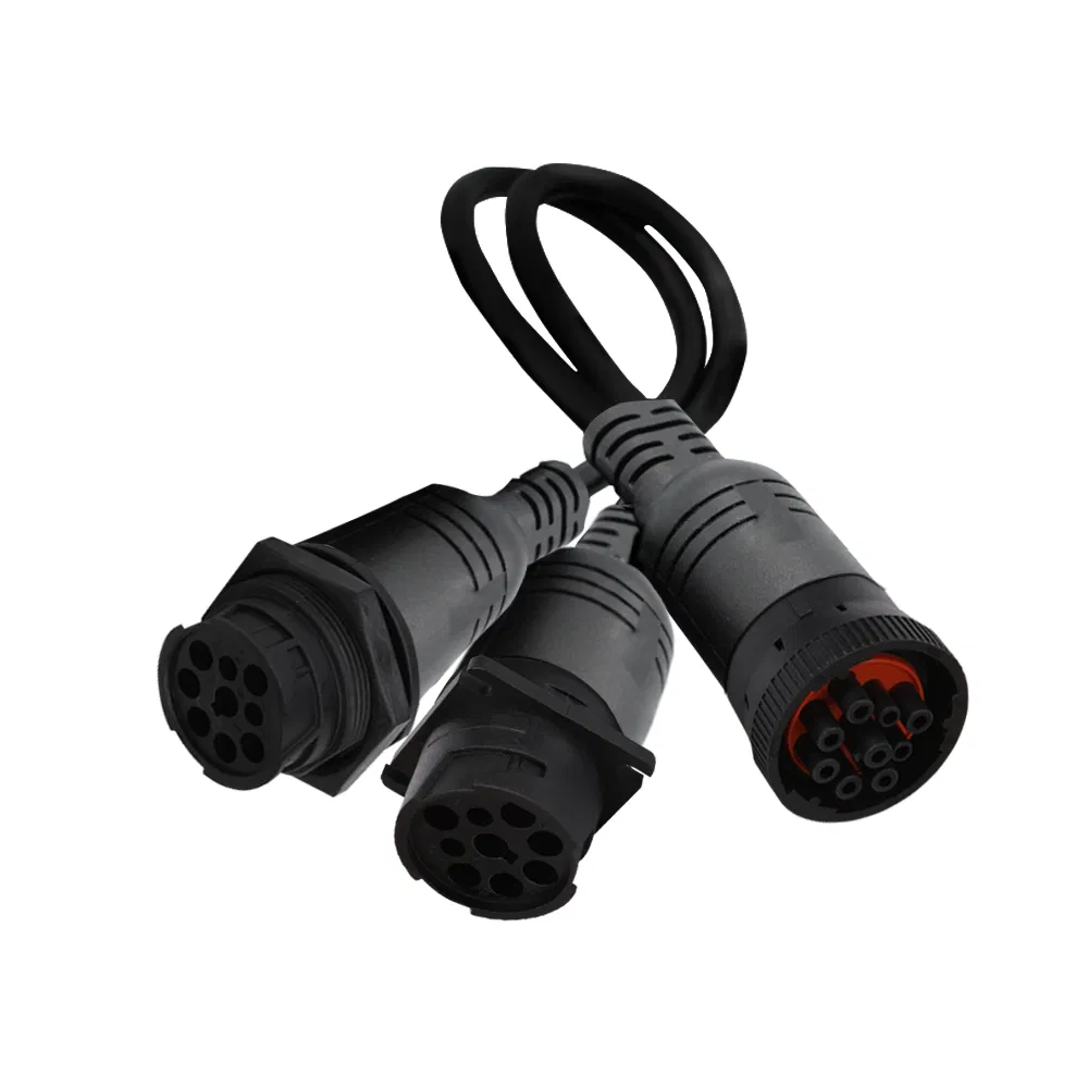 Разветвитель J1939 9-pin на 2 розетки Type 1