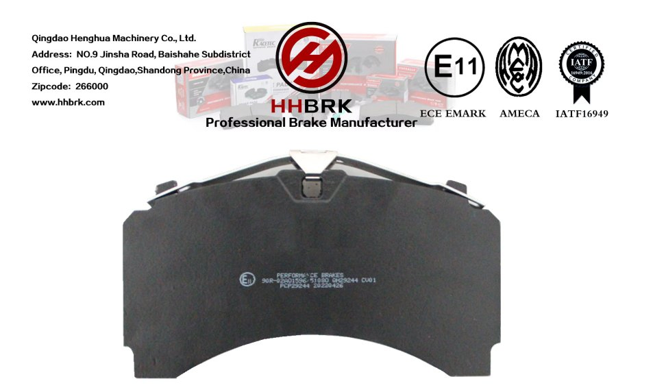 Тормозные колодки WVA29244 для грузовиков и автобусов