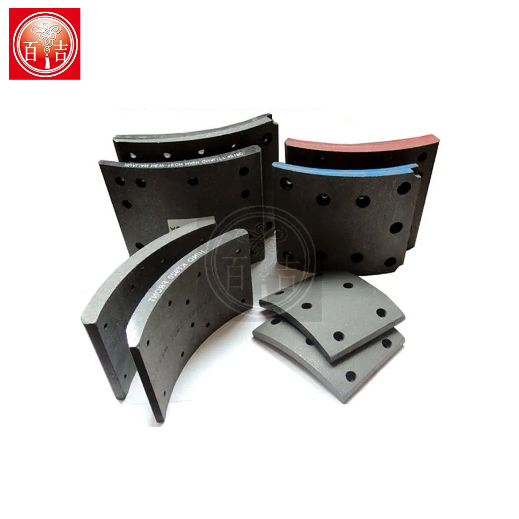 Тормозные колодки для грузовиков Baiji (черные/красные/желтые)