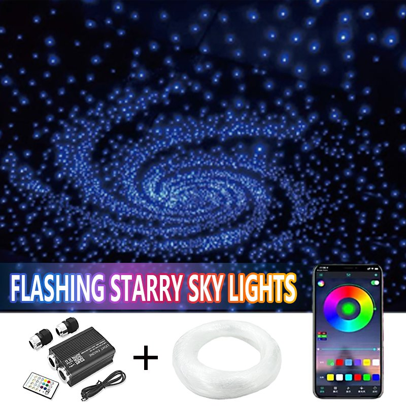 Набор светодиодной подсветки «Звездное небо» 20W RGBW для авто и дома