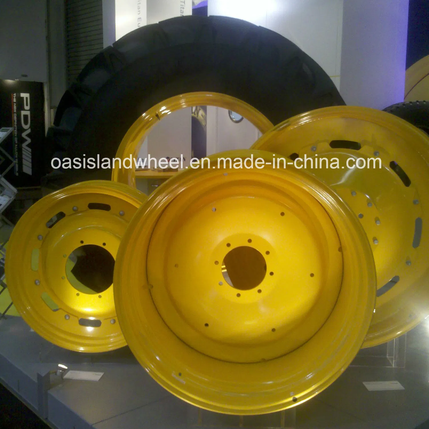 Стальной колесный диск для трактора и комбайна