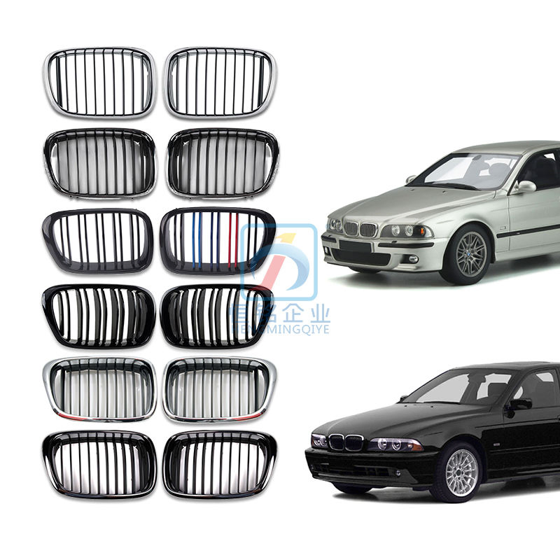 2002 5 Series Gloss Black Kidney 540I Car Grilles BMW E39 Front Grilles