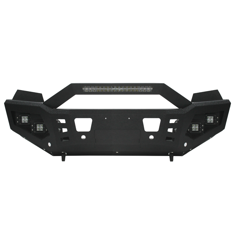 Pickup Steel Car Bull Bar Front Bumper for Toyota Hilux Land Cruiser LC200 Tacoma Tundra Fj Cruiser Mitsubishi L200