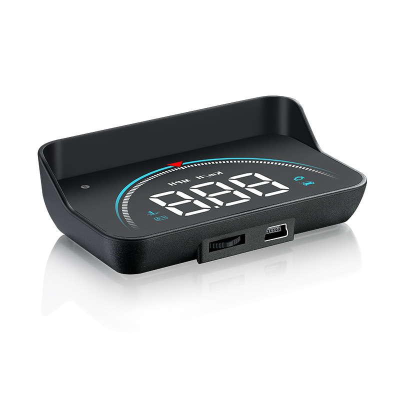 Автомобильный HUD-дисплей OBD2 с индикатором скорости и диагностикой
