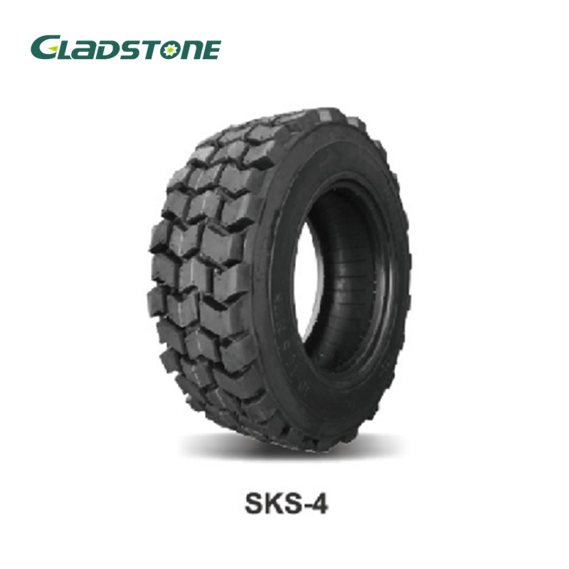 Gladstone Brand Loader Tires OTR Tyre10-16.5 12-16.5 High Quality for Loader Tubeless Nylon Industrial Tyres