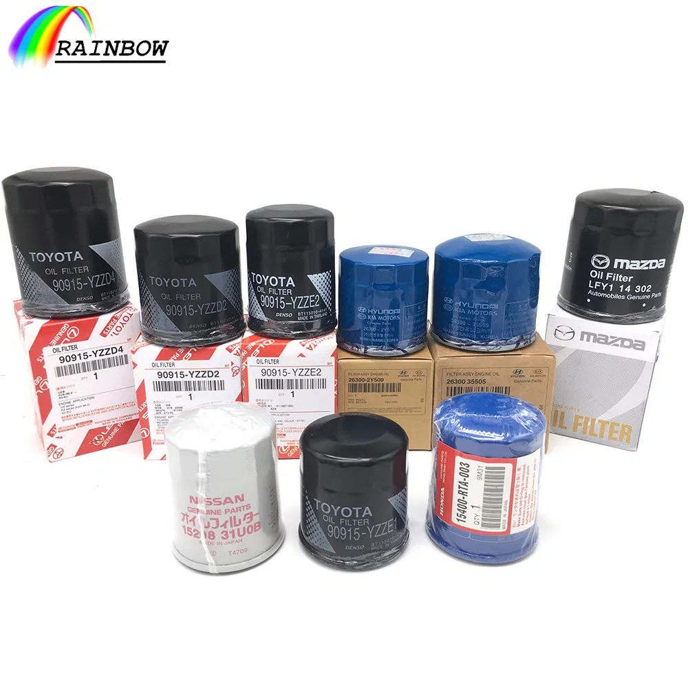 Free Sample Wholesale OEM Car Air Fuel Lube Water 90915-Yzze1 Element Oil Filter for Toyota Nissan Honda Hyundai KIA VW Ford Chevrolet Hino Isuzu