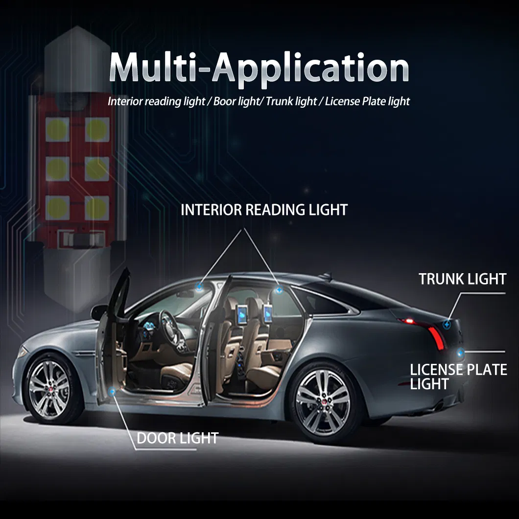 Светодиодный плафон G-View 400lm для салона и номерного знака