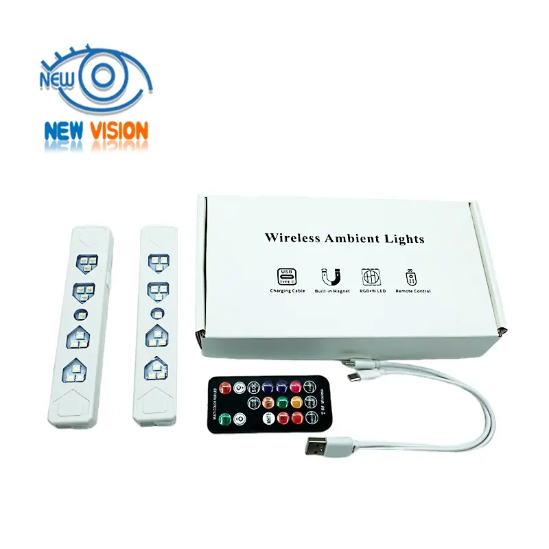 Беспроводная светодиодная подсветка для ног в автомобиле