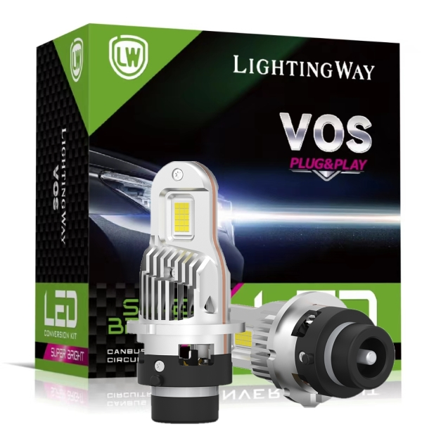 Лампы LED D2 35W 4000 лм для фар, 2 шт.