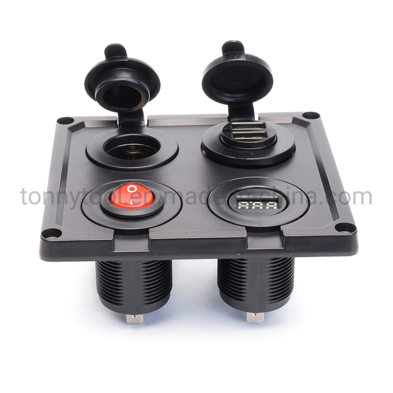 Двойной USB-адаптер 12В для прикуривателя автомобиля