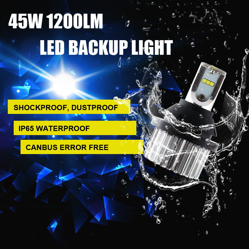 Светодиодная лампа 1156 для поворотников и заднего хода, 45W