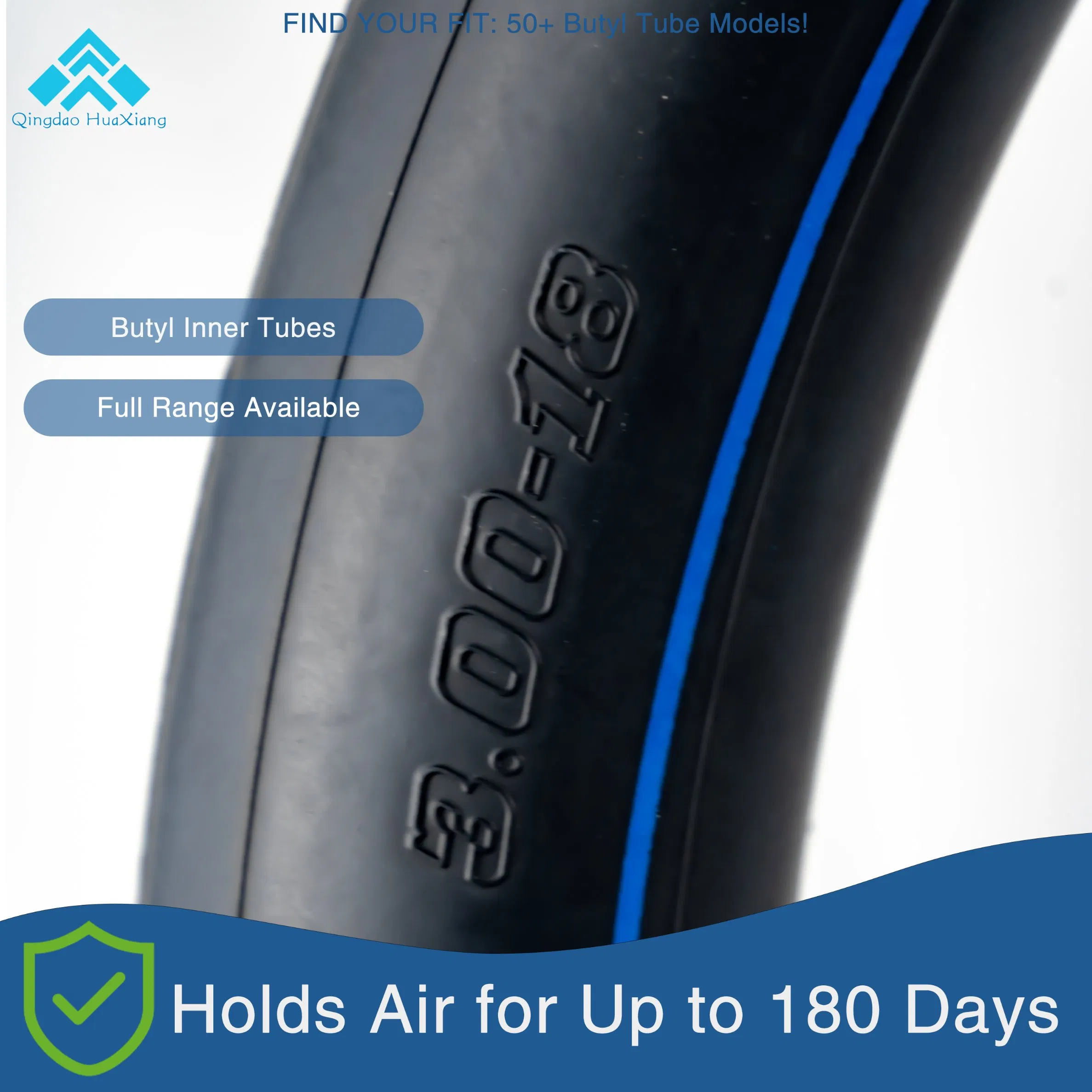 Камера мотоциклетная Butyl 2.50-18/2.75-18/3.00-18