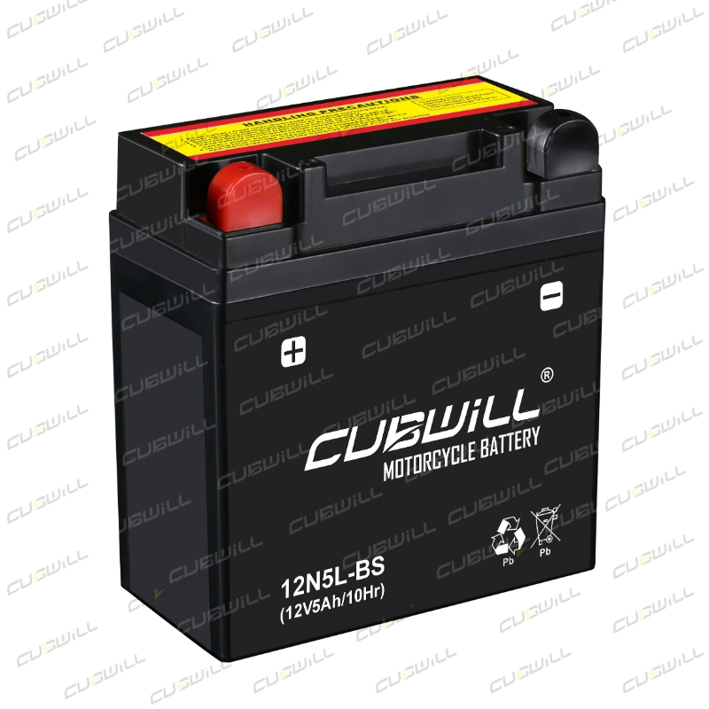 12n5 Battery Maintenance Free Sealed Lead Acid 12V 5ah/10hr Mf Motorcycle Battery