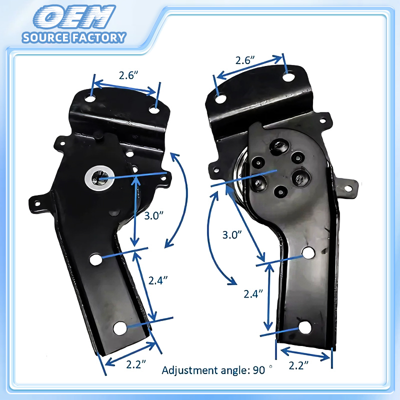 Customized Car Seat Adjuster Angular Regulation Seat Recliner Auto Seat Angle Adjuster for Auto/Truck/Bus/Racing/Bus