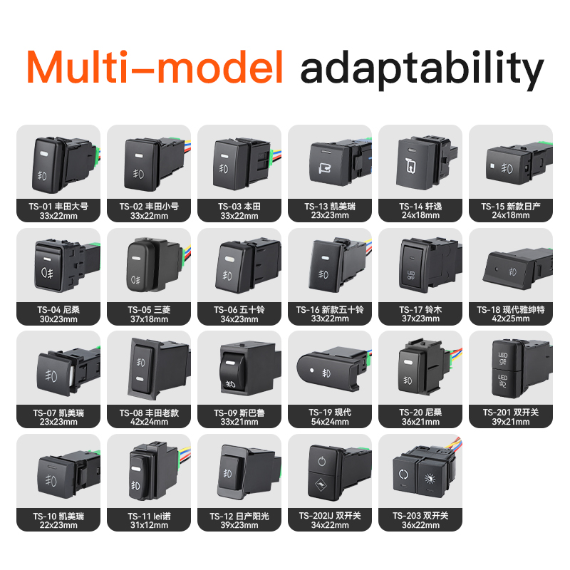 Vehicle Interior Dashboard Electrical Actuator Offering Improved Tactile Feedback and Durability Toyota Fog Light Switch