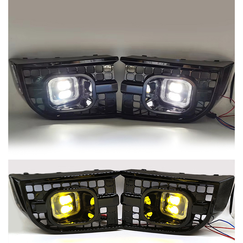 Квадратные противотуманные фары для Land Rover Defender