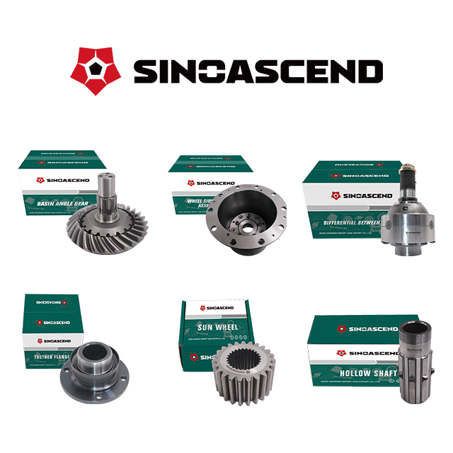 Дифференциал переднего моста 17/29 для Shacman