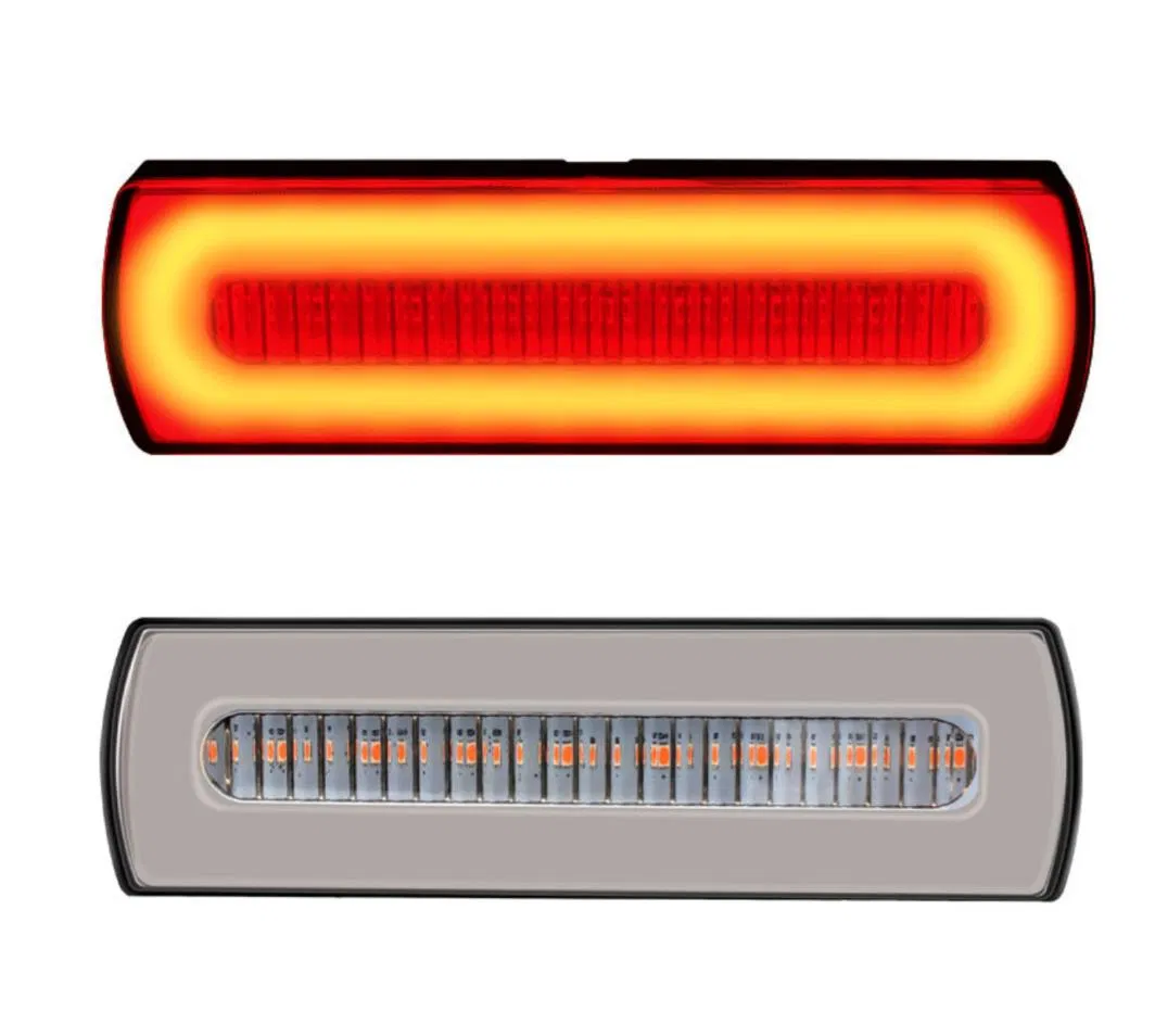 Двухцветный стоп-сигнал для грузовика и прицепа