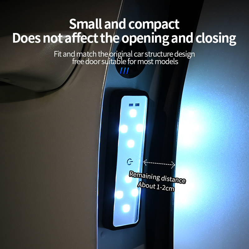 Универсальная светодиодная лампа-проектор для авто (7 цветов)