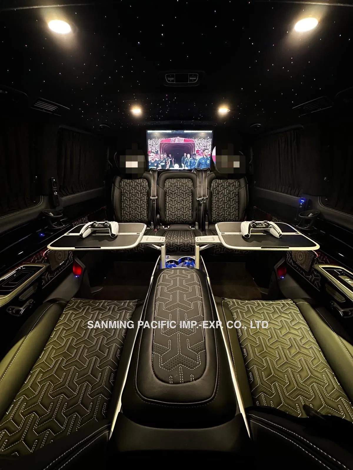 China Customized High Performance Vehicle Car MPV Van Auto Electric Seat Passenger Rear Console for V Class V250 Vito Sprinter Metris Bespoke