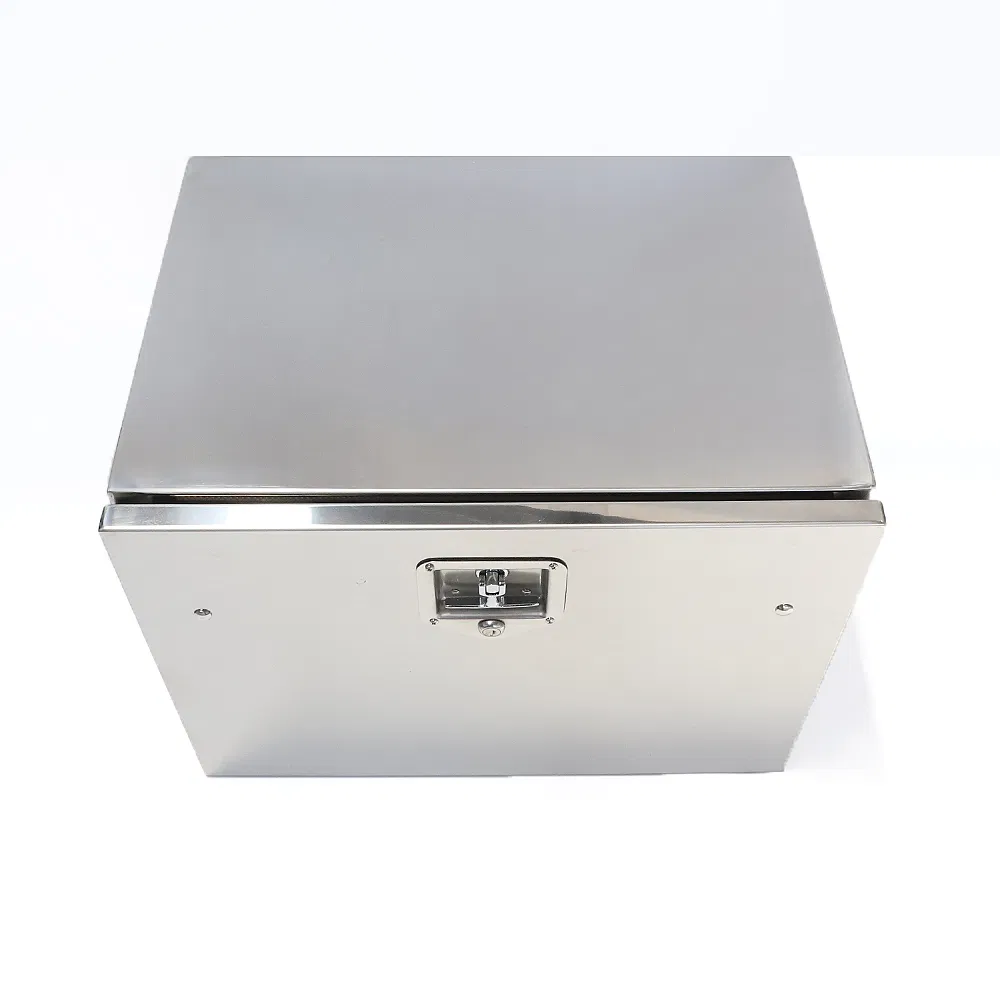 Stainless Steel Truck Tool Box, Truck Tool Box with Lock 18"X 18" X 24"