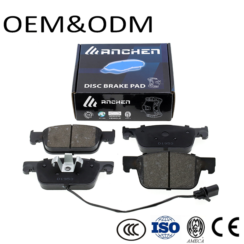 Auto Car Parts Wholesale Front Semi-Metal Ceramic Rear Disc Brake Pad