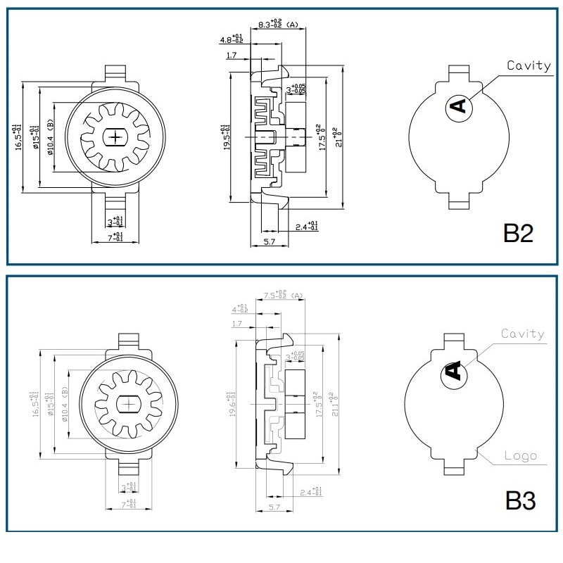 Advanced Buffer Damping Plastic Rotary Hydraulic Damper for Vehicles