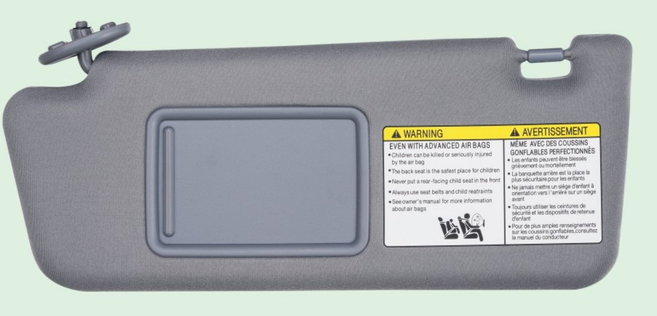 Auto Parts Sun Visor Japanese Car Camry Corolla RAV4