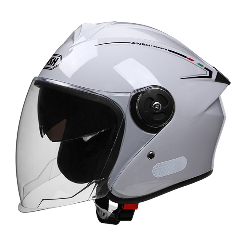 Adjustable Headband Modular Motocross Motorcycle Cycling Protective Adjustable Fit Safety Antiriot Half Face Helmet