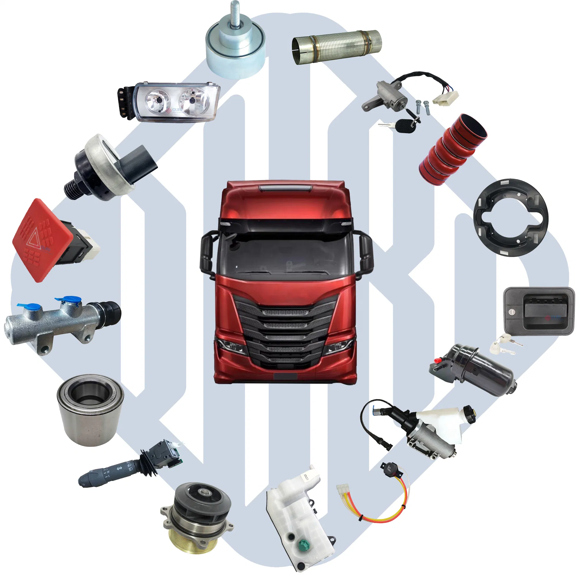 Rear View Mirror 81637306533 81637306534 for Man Trucks Parts