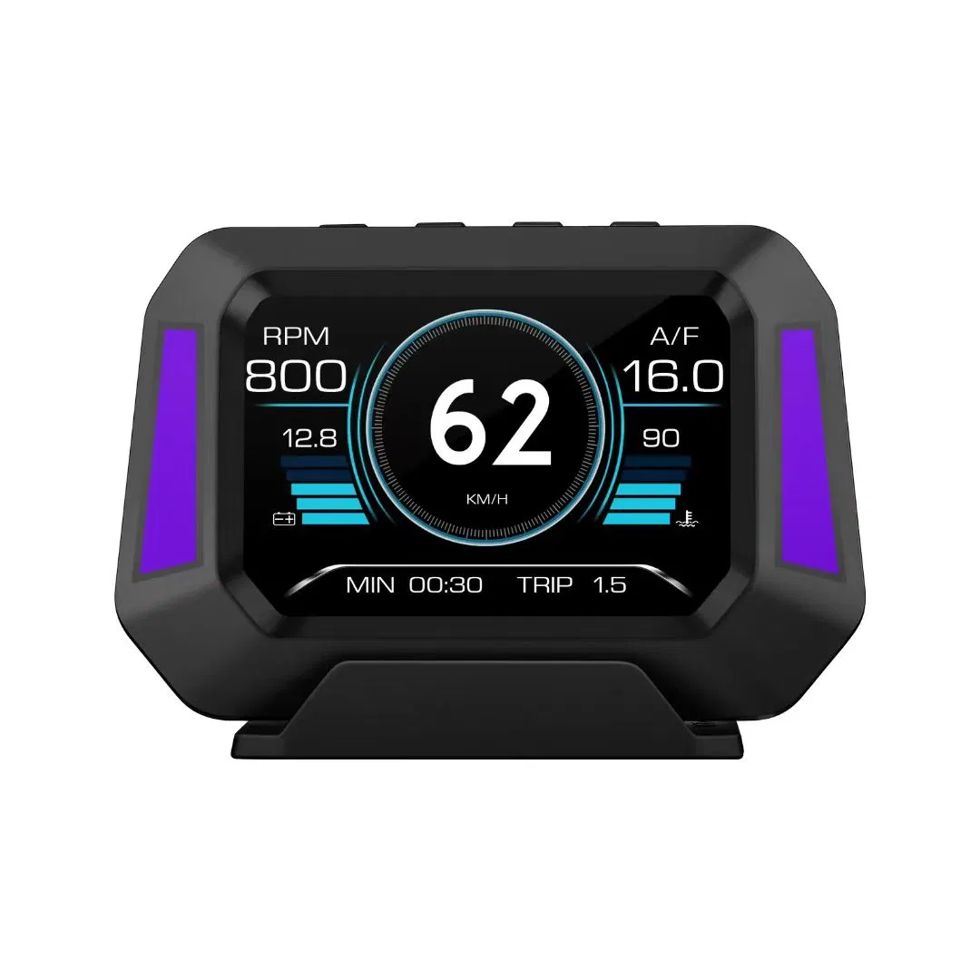 P21 Auto Electronics 0bd2 Speedometer with Multi-Language Display on-Board Speed Monitoring for OBD