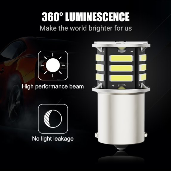 Светодиодные лампы BKR P21 7020 для поворотников и стоп-сигналов