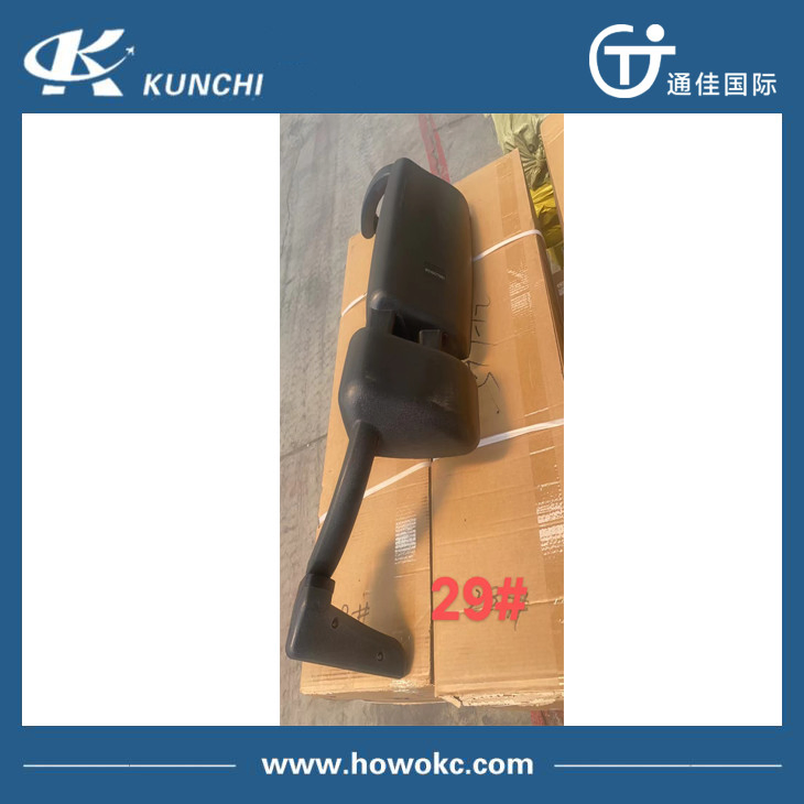 Heavy Truck Cabin Parts Left Rearview Mirror with Wg1642770001, HOWO/Shacman /Foton/Dongfeng /FAW Spare Parts