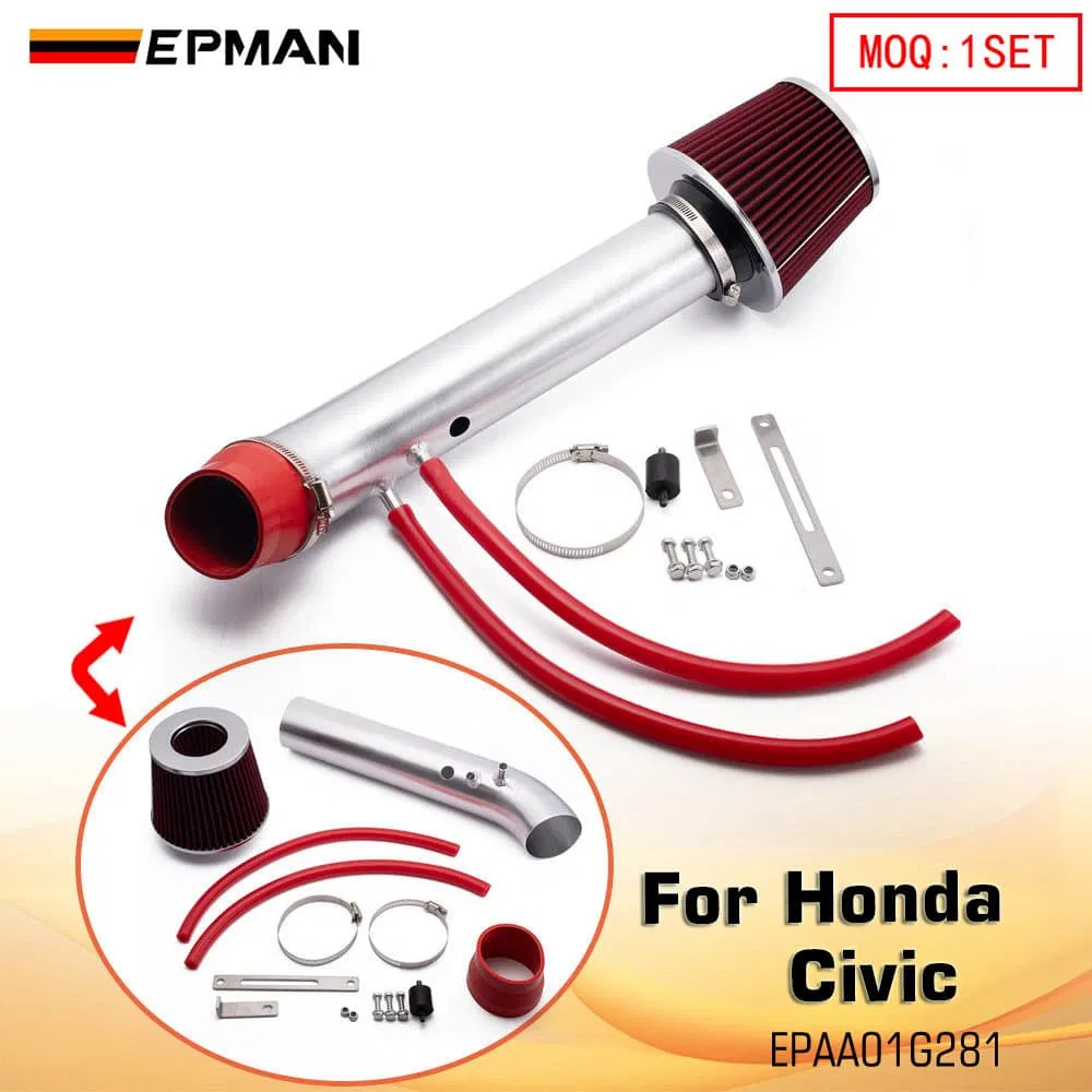 Epman Cold Air Kits & Air Filters High Performance for Honda Civic Ek J Hx Ex 1.6L L4 96-98 Intake and Induction System Epaa01g281