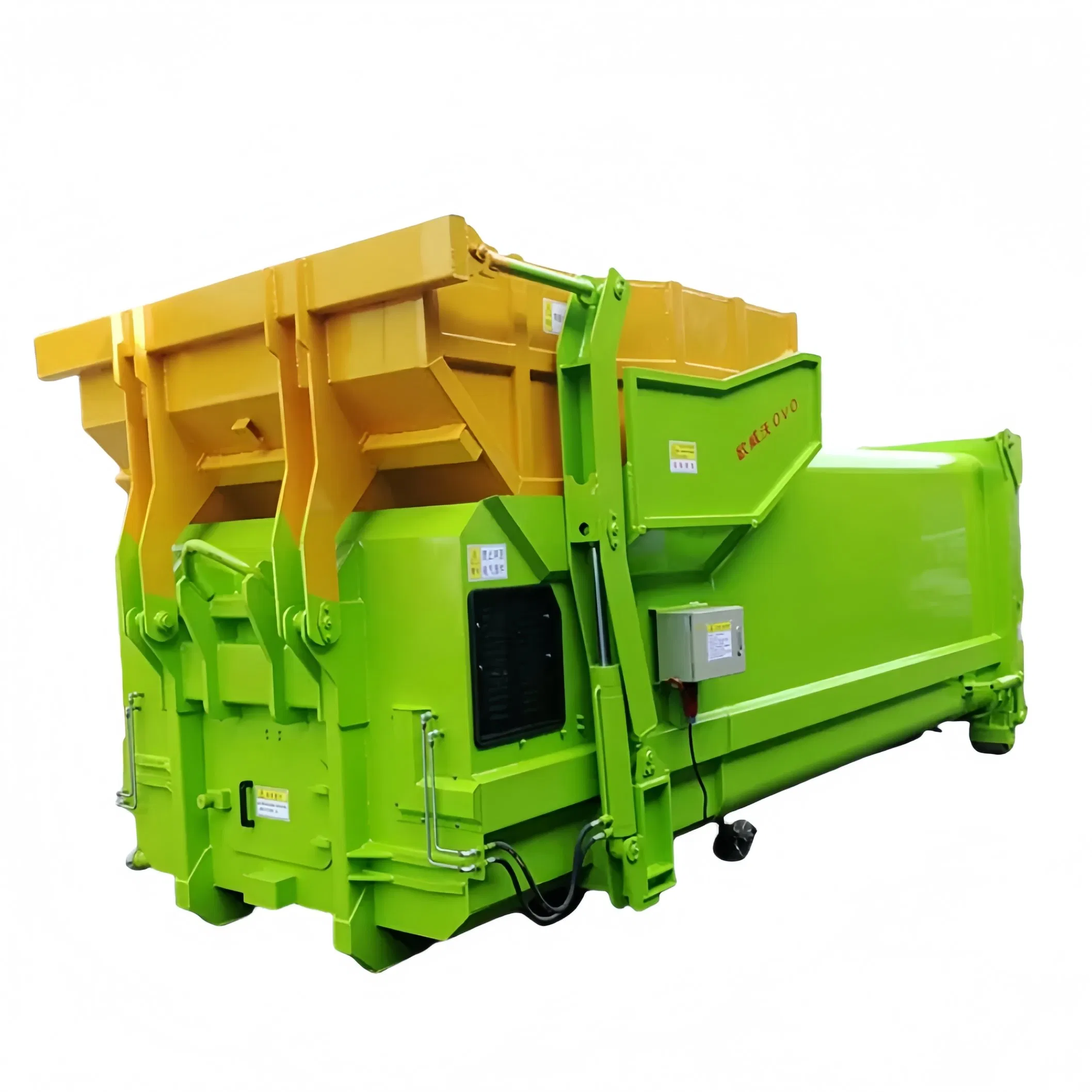 Heavy-Duty Mobile Garbage Compactor for Efficient Waste Management
