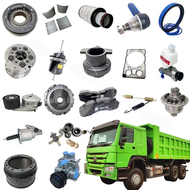 Weichai Engine Sinotruk HOWO A7 Sitrak Hohan Shacman Beiben Foton FAW Dongfeng Trailer Tractor Mining Dump Cargo 371 380 420 Truck Spare Parts Semi Truck Parts