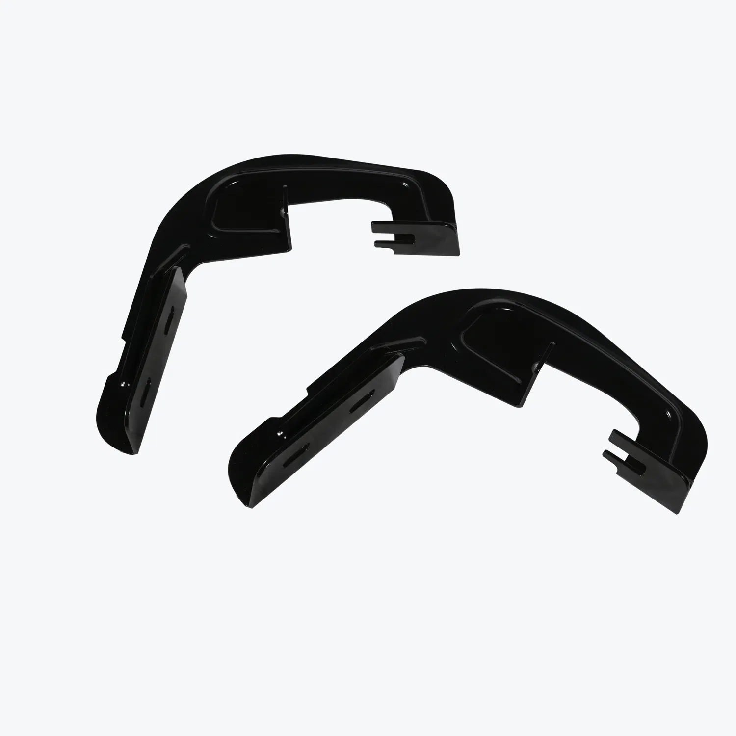 2021 North America Hot Selling Running Board for 07-18 Chevrolet Silverado/Sierra Crew Cab Black Side Steps 6" Aluminum Alloy+ABS