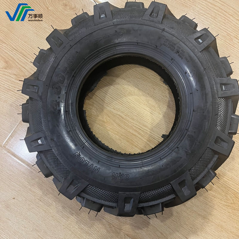 Шина для тачки 400-8, 16 дюймов, с подшипником