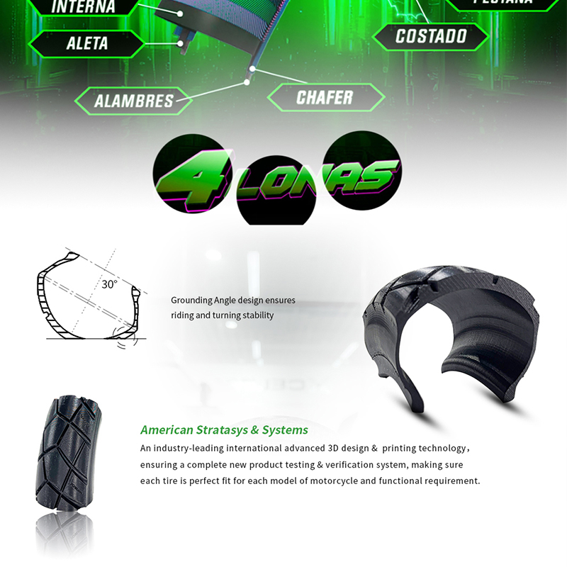 Мотошины XCELINK 17 дюймов, бескамерные