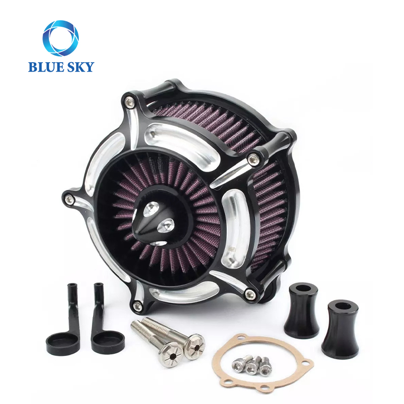 Modified Motorcycle Air Filter for Harleys Davidson Air Cleaner Intakes Electra Glide Dyna Softail Sportster Street Road King