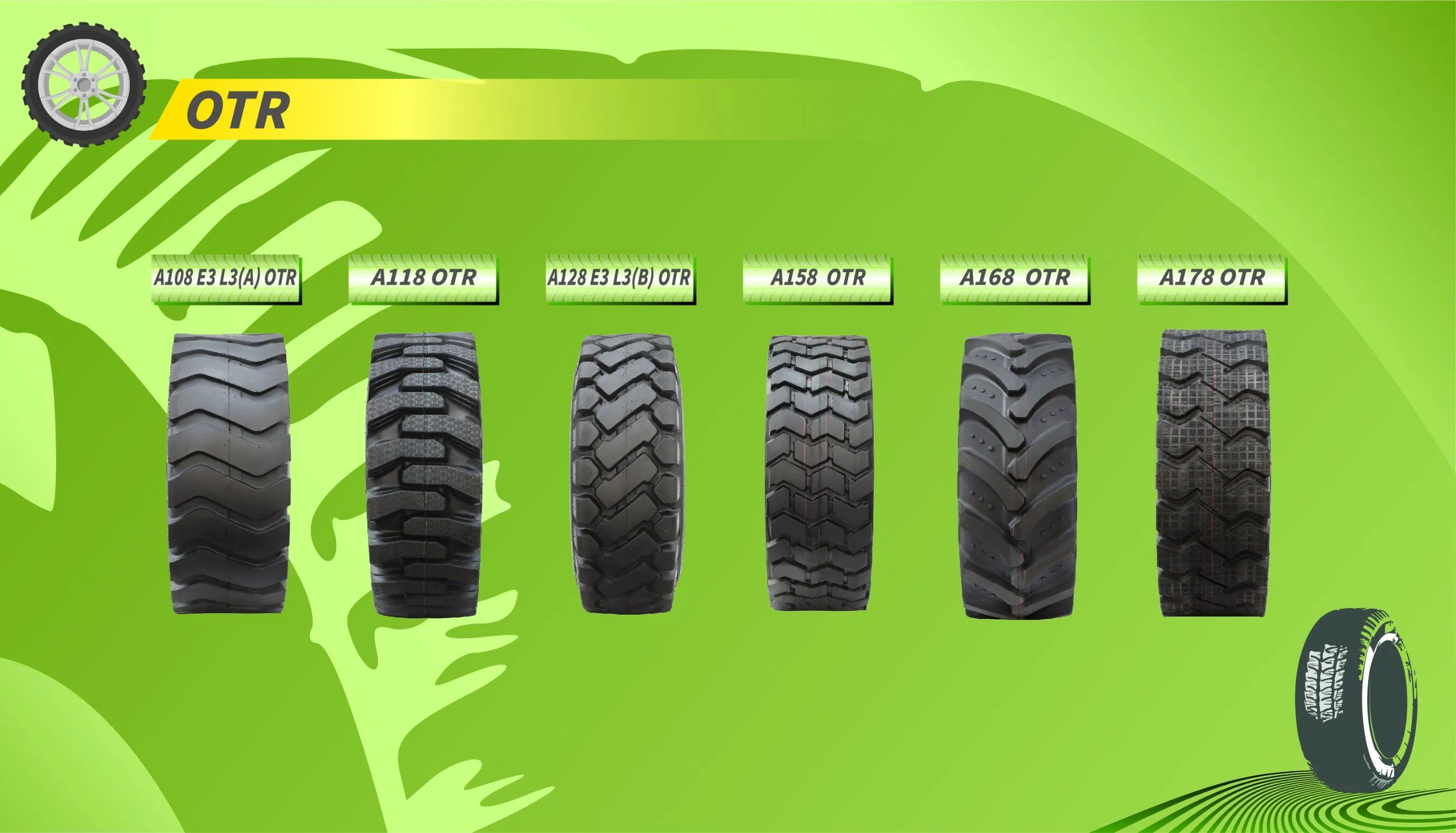 Durable 550/45-22.5 Farm Grass Tires for Harvesting Equipment