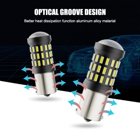 Светодиодные лампы BKR T15 T10 для поворотников автомобиля