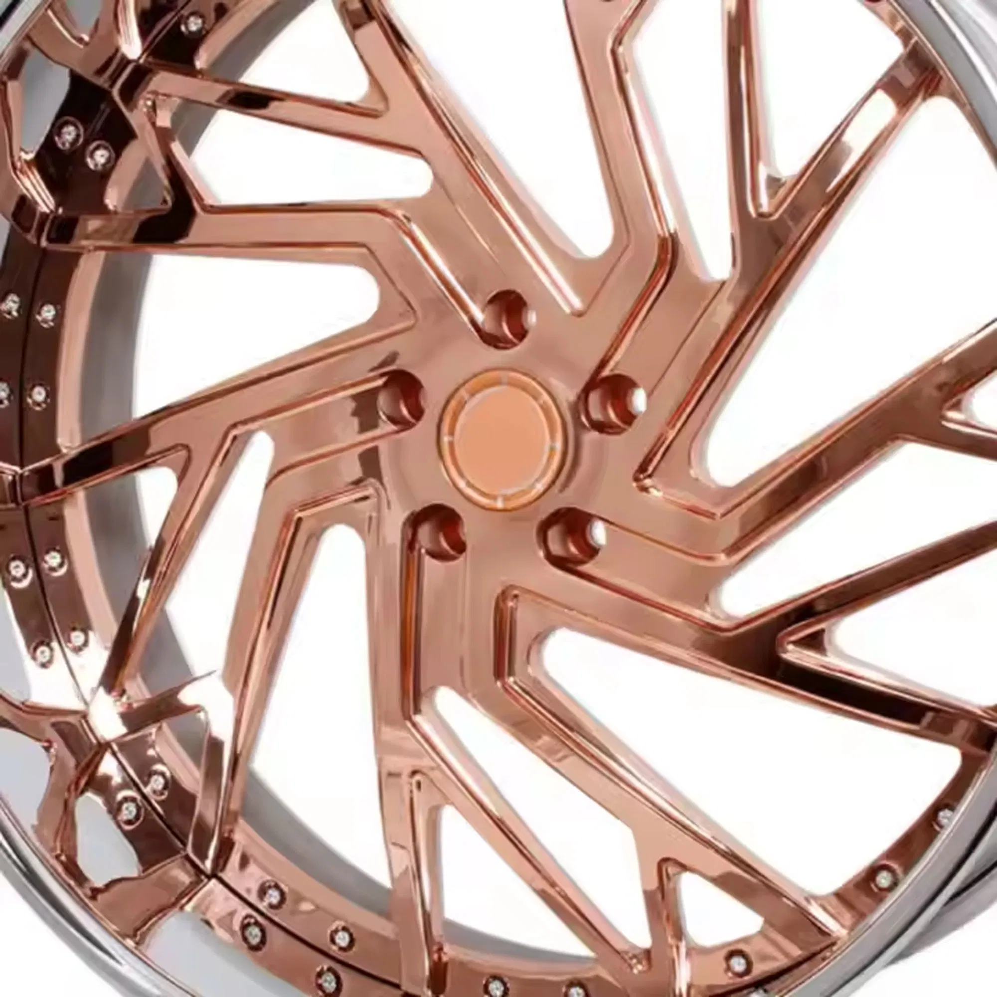 Литые диски RCSR Deep Dish для авто, хром, золото, 13-30 дюймов