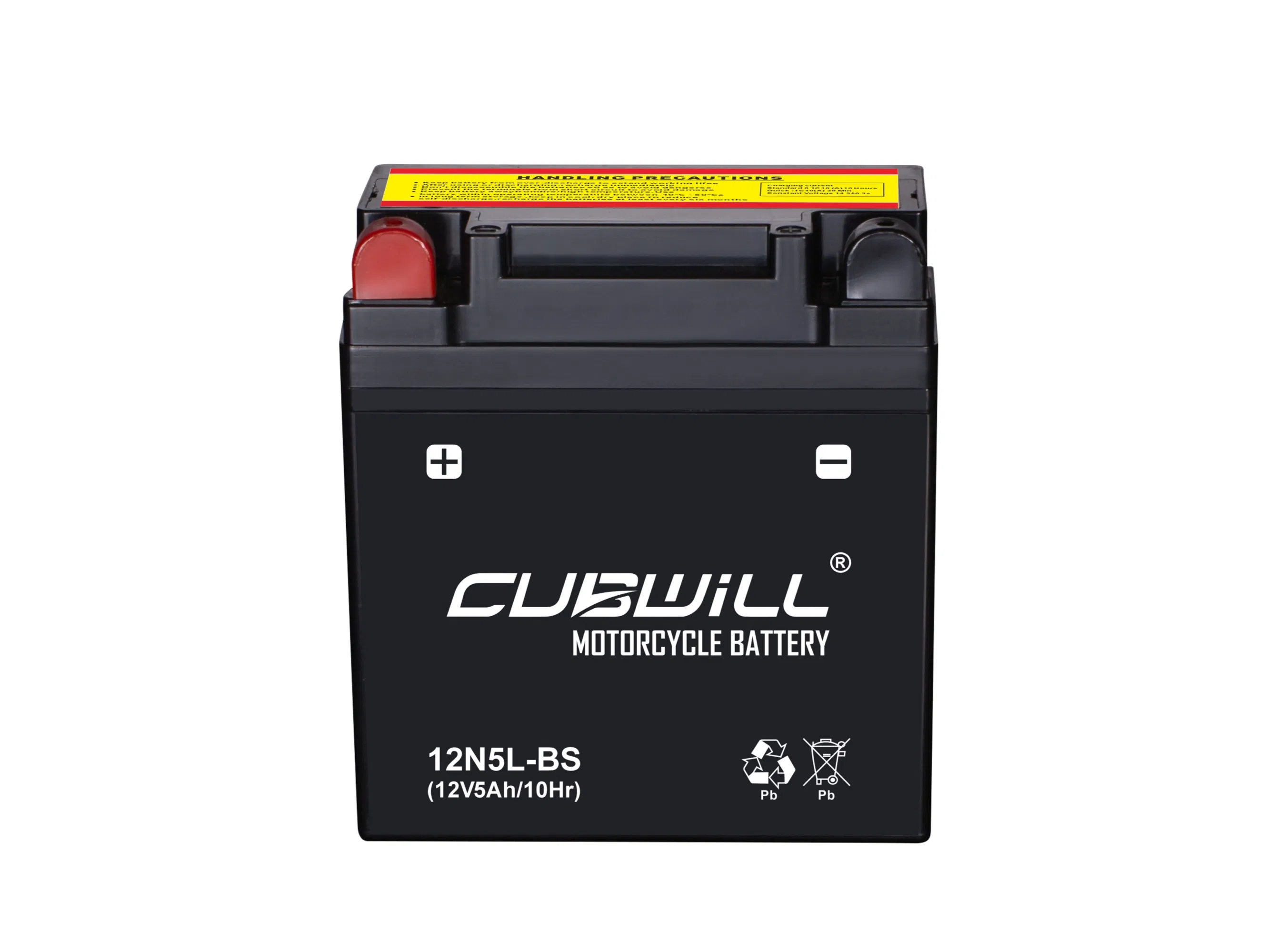 Bateria De Motocicleta 12n5-3b/Yb5l/Mtx5l/Ty5l Yuasa Repuestos PARA Motocicletas De 100cc/125cc/150cc/200cc YAMAHA 12V5ah AGM Motorcycle Battery