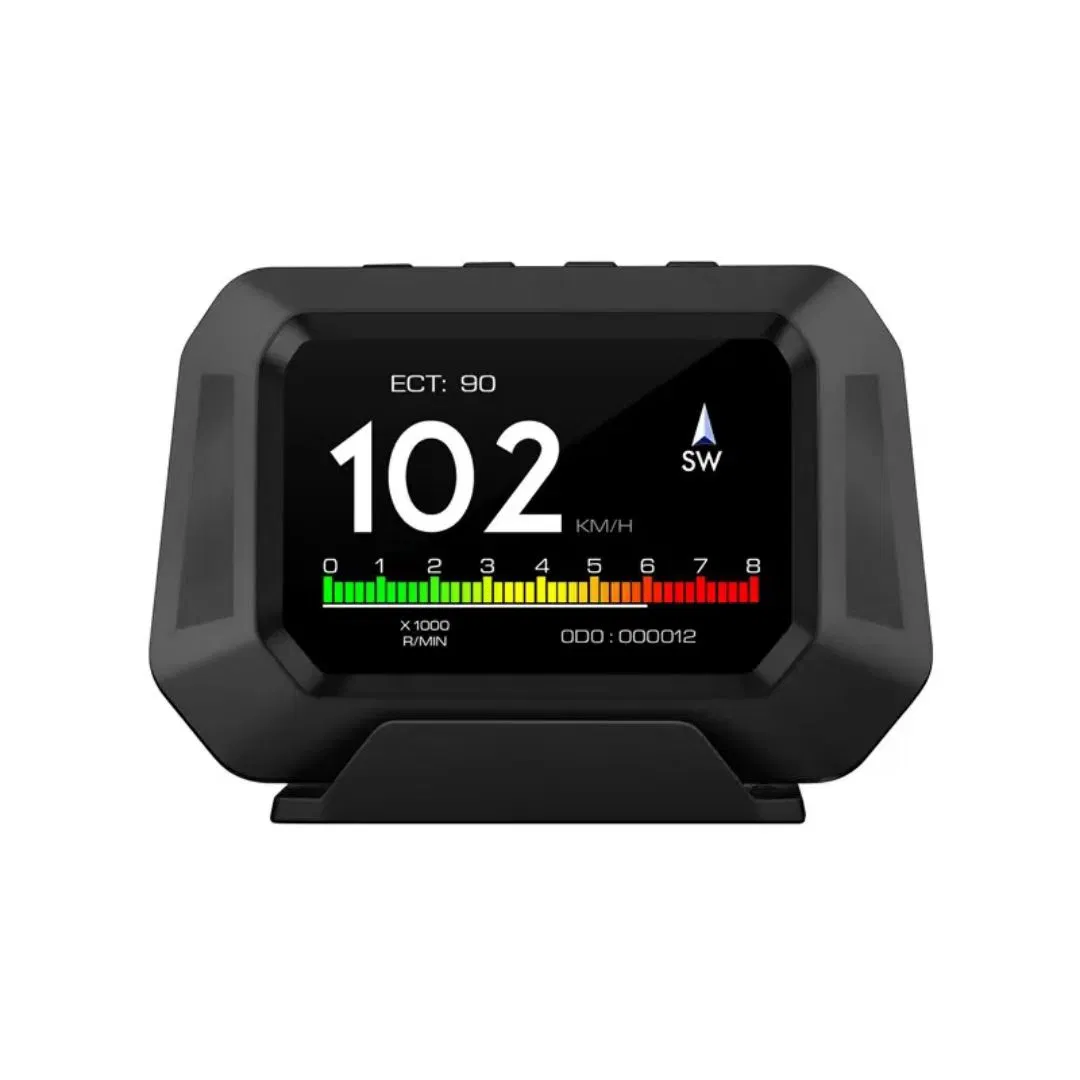 P21 Auto Electronics 0bd2 Speedometer with Multi-Language Display on-Board Speed Monitoring for OBD