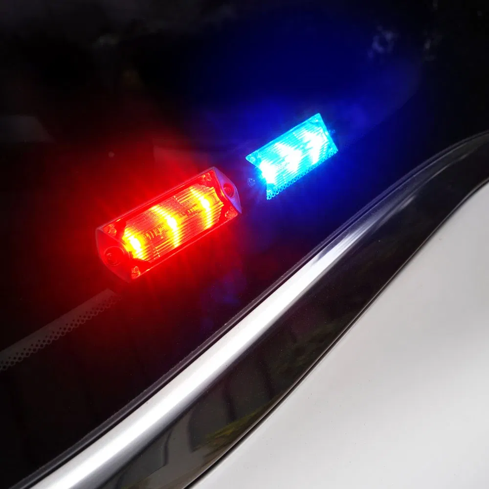 3W Super Bright Emergency Flashing LED Strobe Car Light