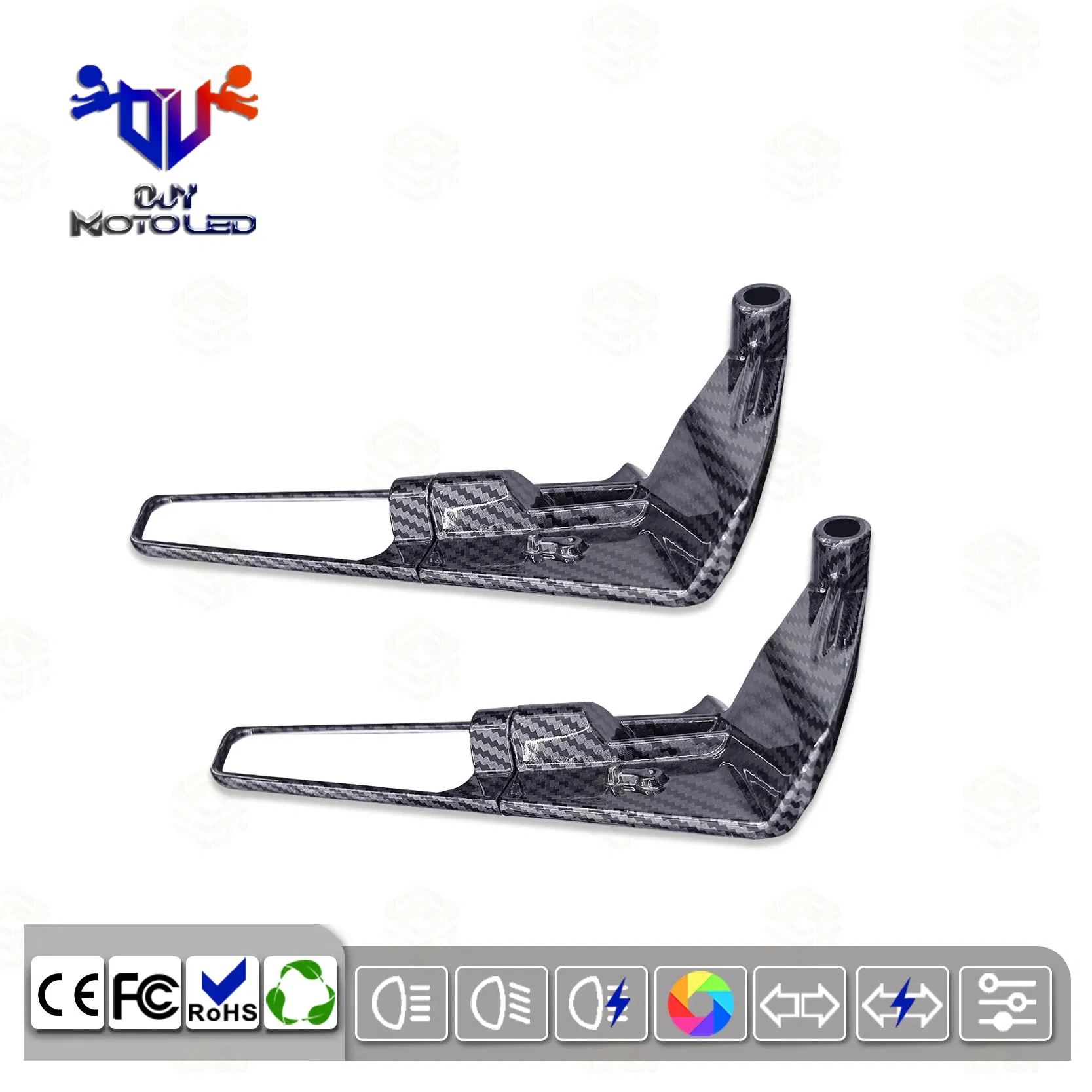 Essential off-Road Motorcycle Rearview Mirrors for Every Rider