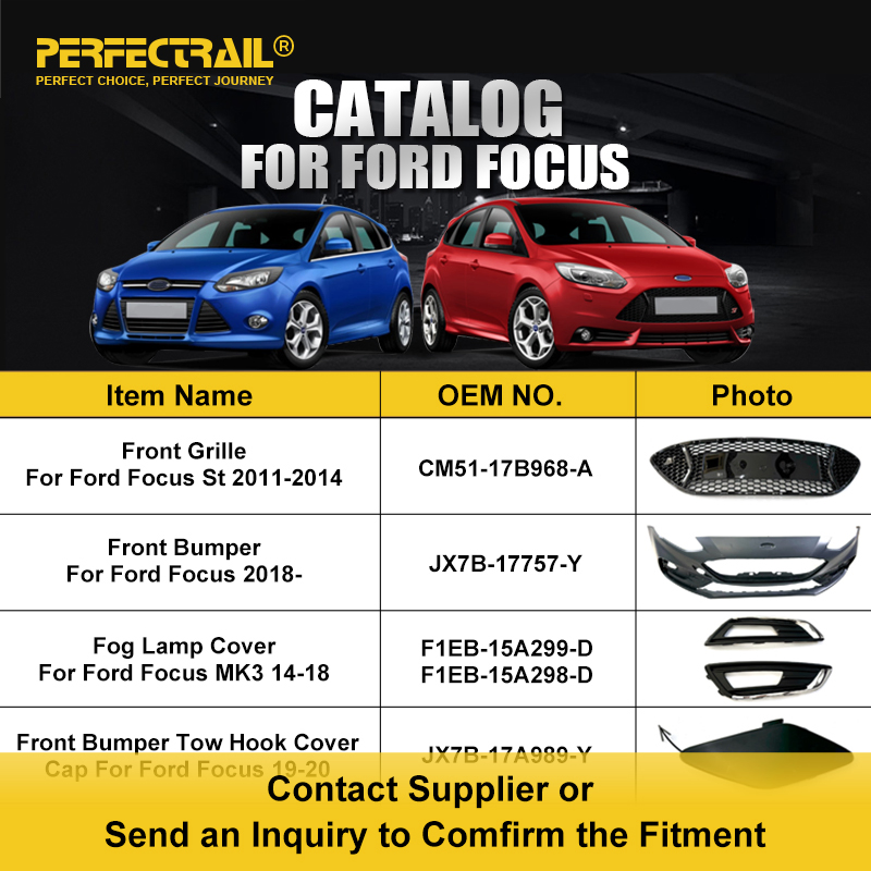 PERFECTRAIL Car Accessories Auto Engine Suspension Body Kit Spare Parts for Ford Focus MK3 MK2 MK1 ST RS